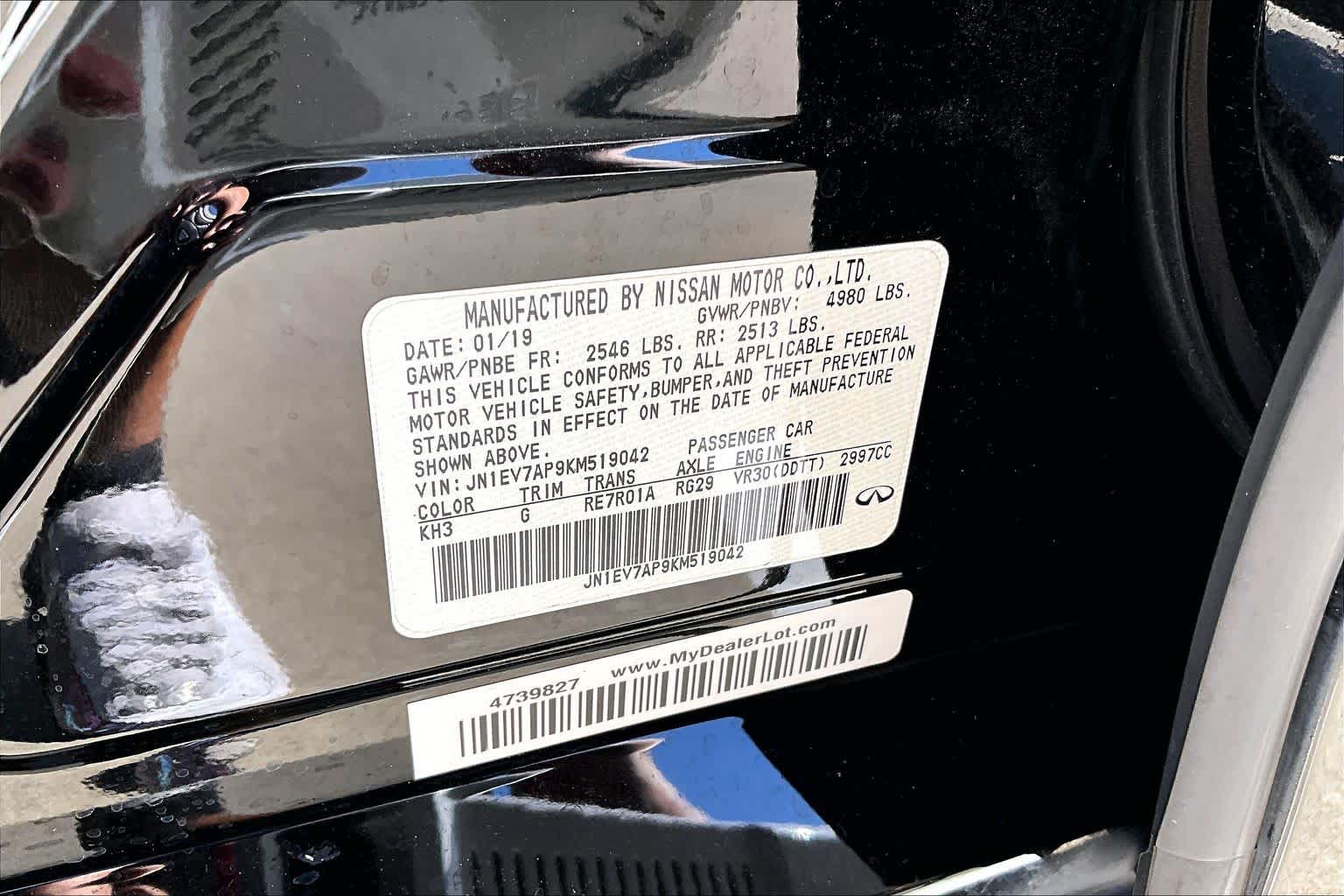 2019 INFINITI Q50 photo 35 of 35