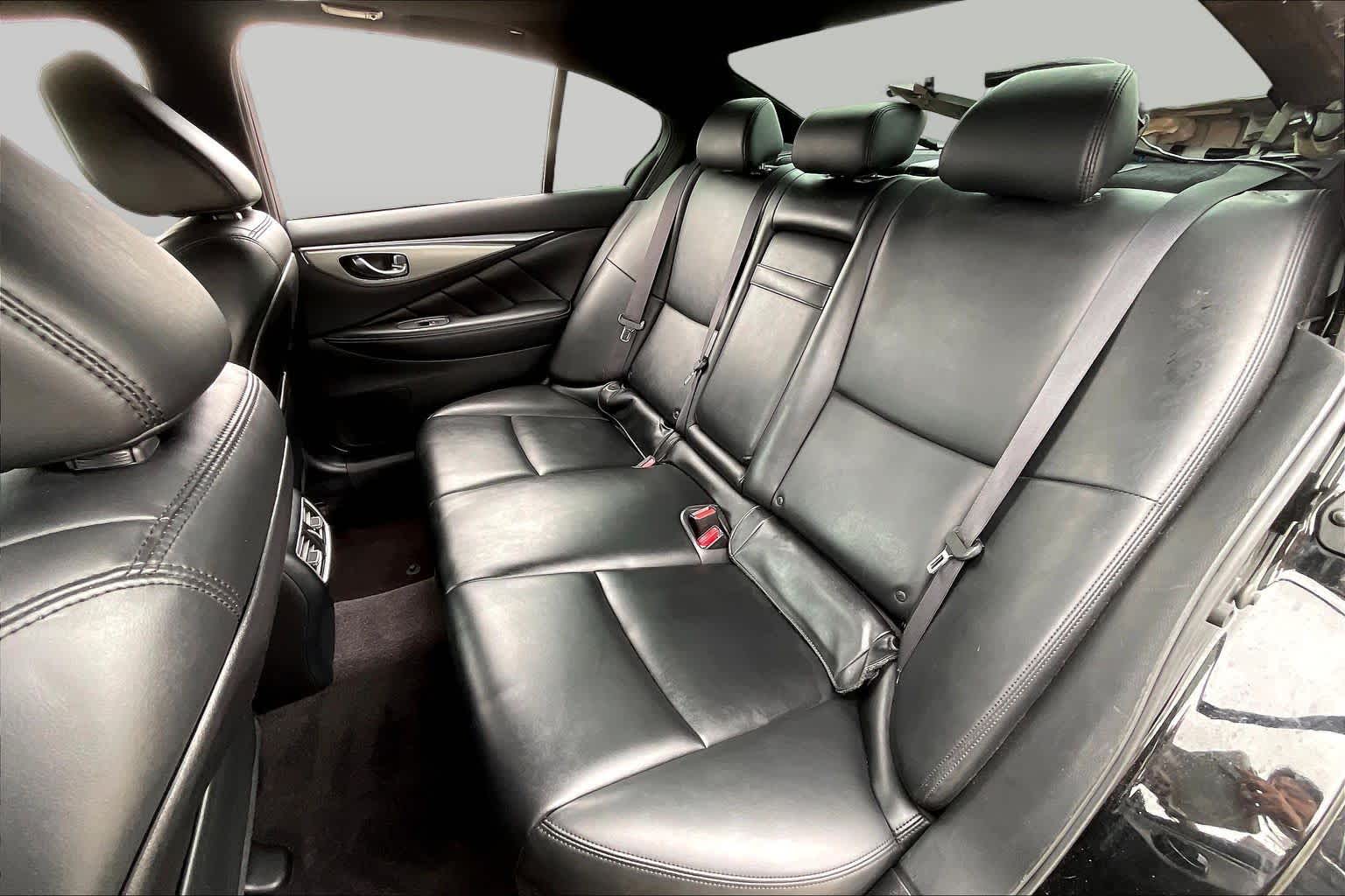 2021 INFINITI Q50 3.0t LUXE Black Obsidian at Sterling McCall Nissan