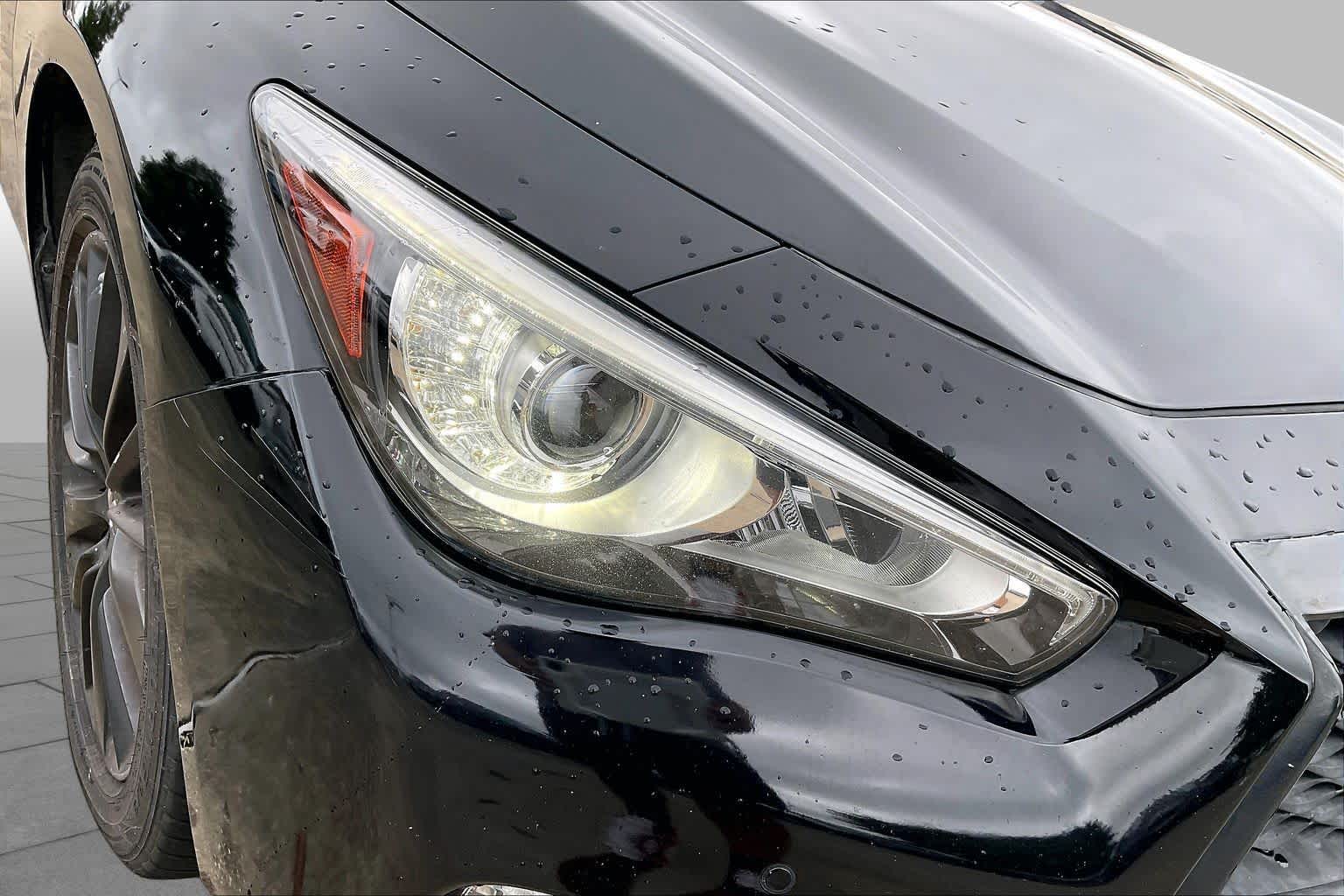 2021 INFINITI Q50 3.0t LUXE Black Obsidian at Sterling McCall Nissan