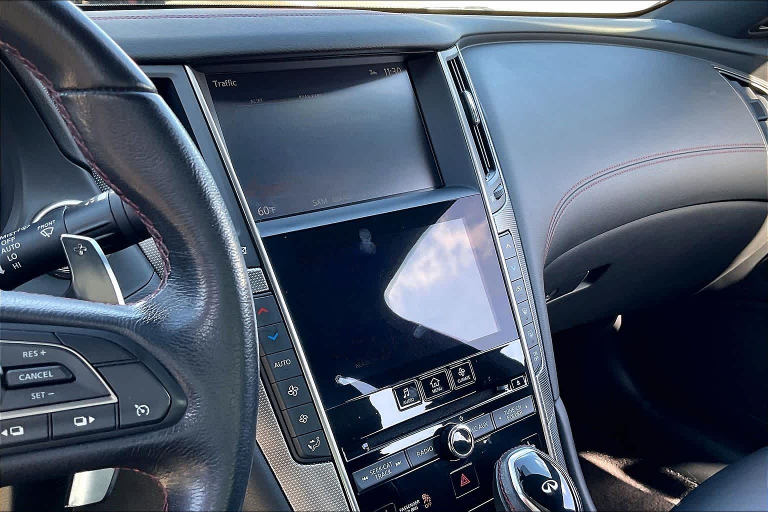 2018 INFINITI Q50 RED SPORT 400 Midnight Black at Mac Haik Ford