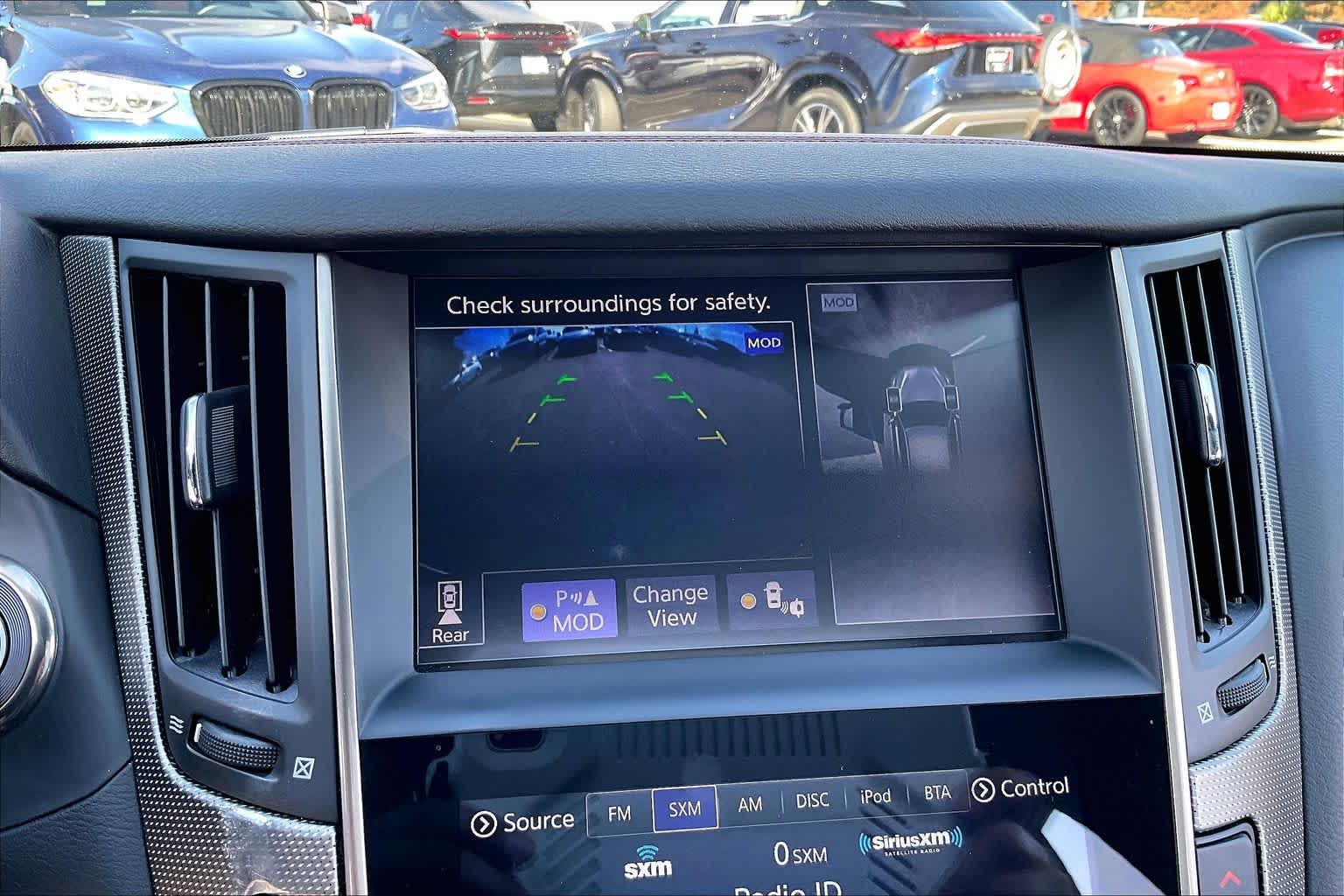 2018 INFINITI Q50 RED SPORT 400 Midnight Black at Mac Haik Ford