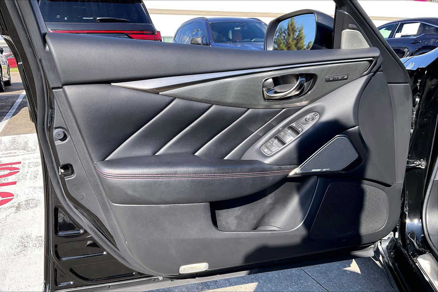 2018 INFINITI Q50 RED SPORT 400 Midnight Black at Mac Haik Ford