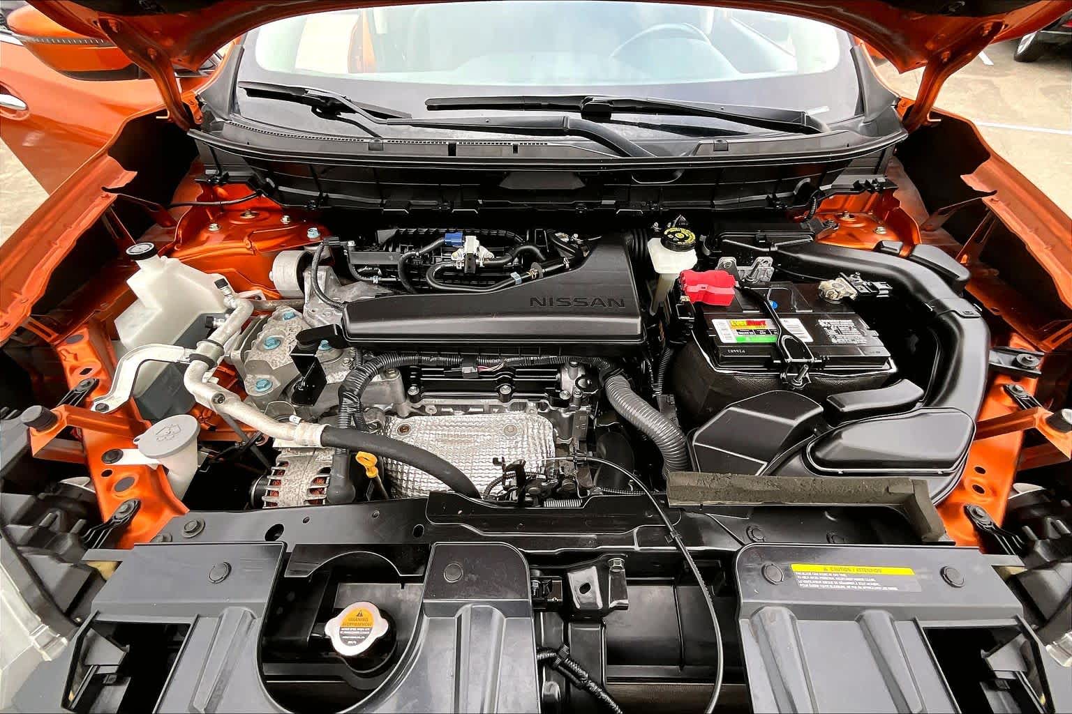 2020 Nissan Rogue SV Monarch Orange Metallic at HGreg Houston