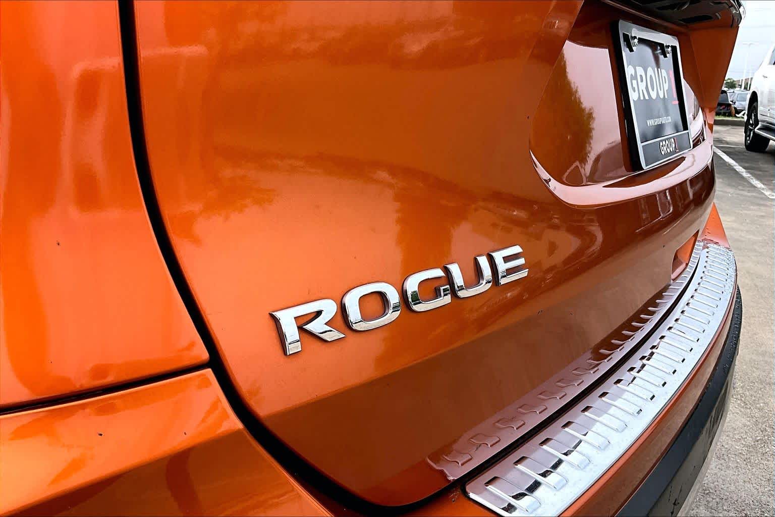 2020 Nissan Rogue SV Monarch Orange Metallic at HGreg Houston
