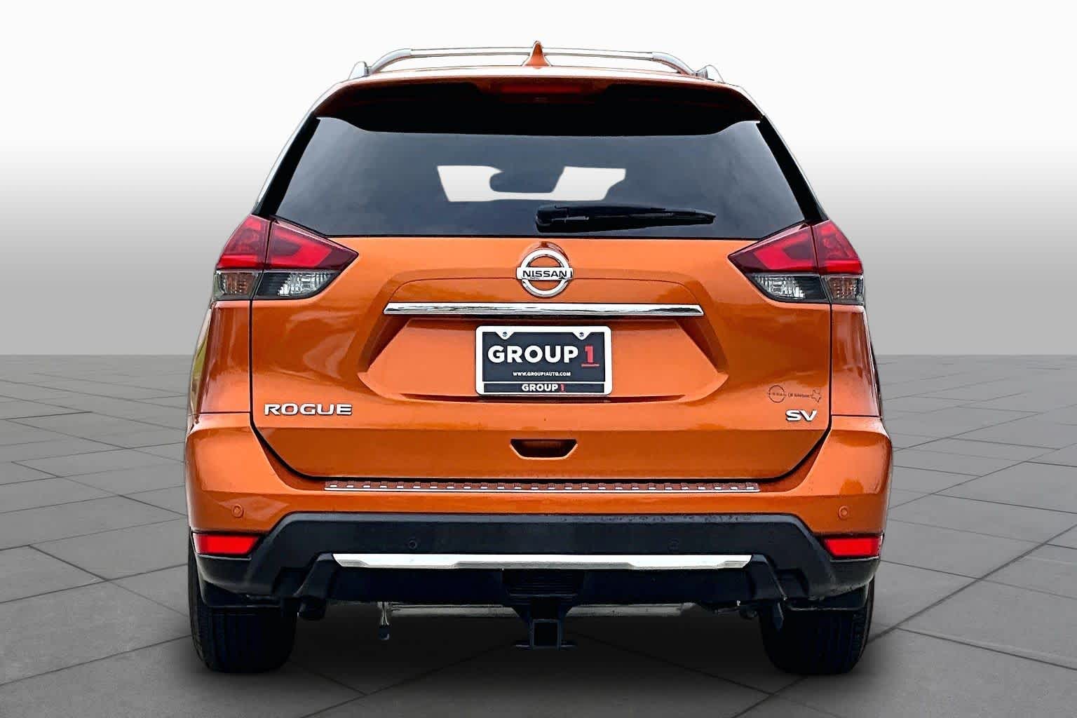 2020 Nissan Rogue SV Monarch Orange Metallic at HGreg Houston