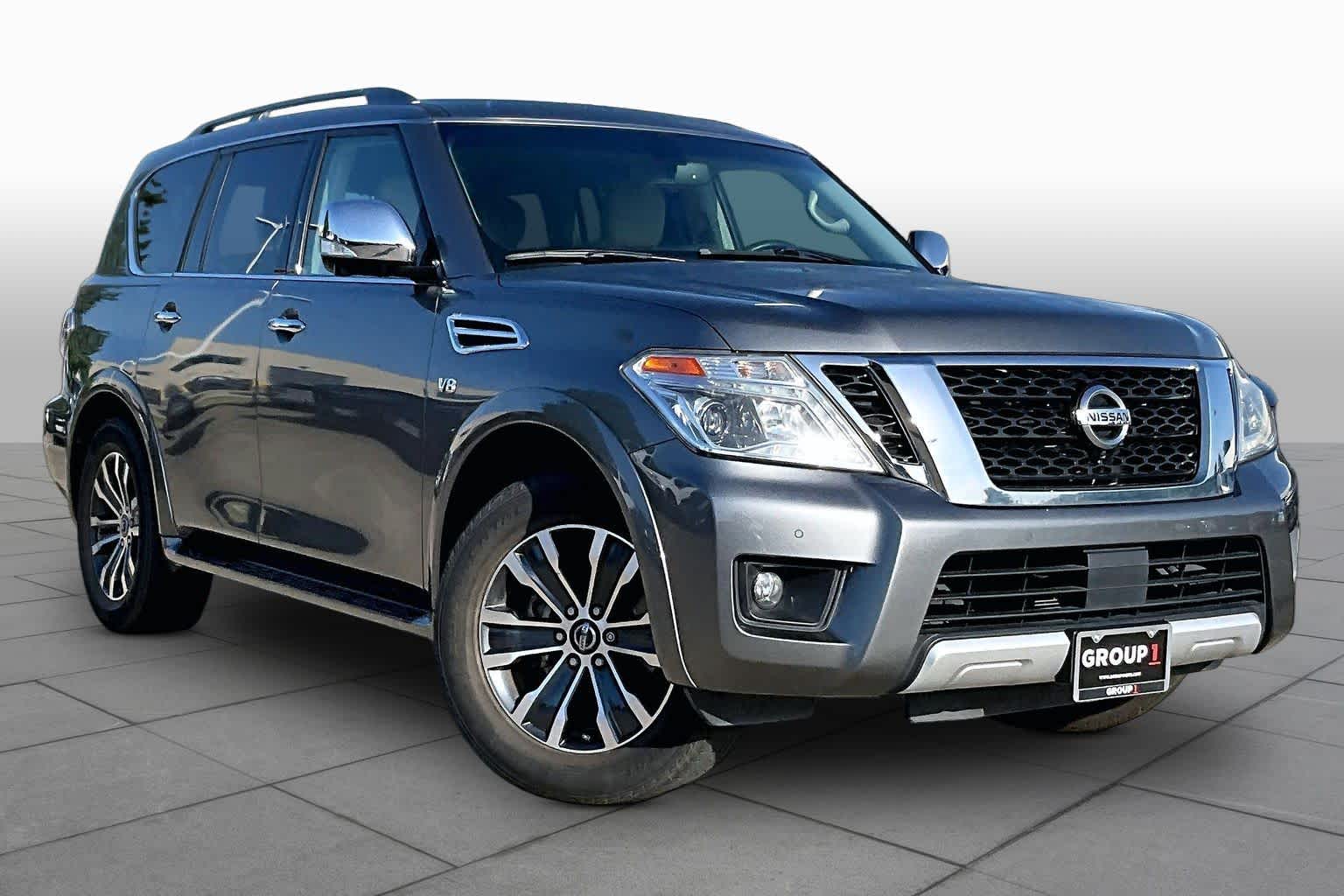 2017 Nissan Armada SL Gun Metallic at Honda of Clear Lake