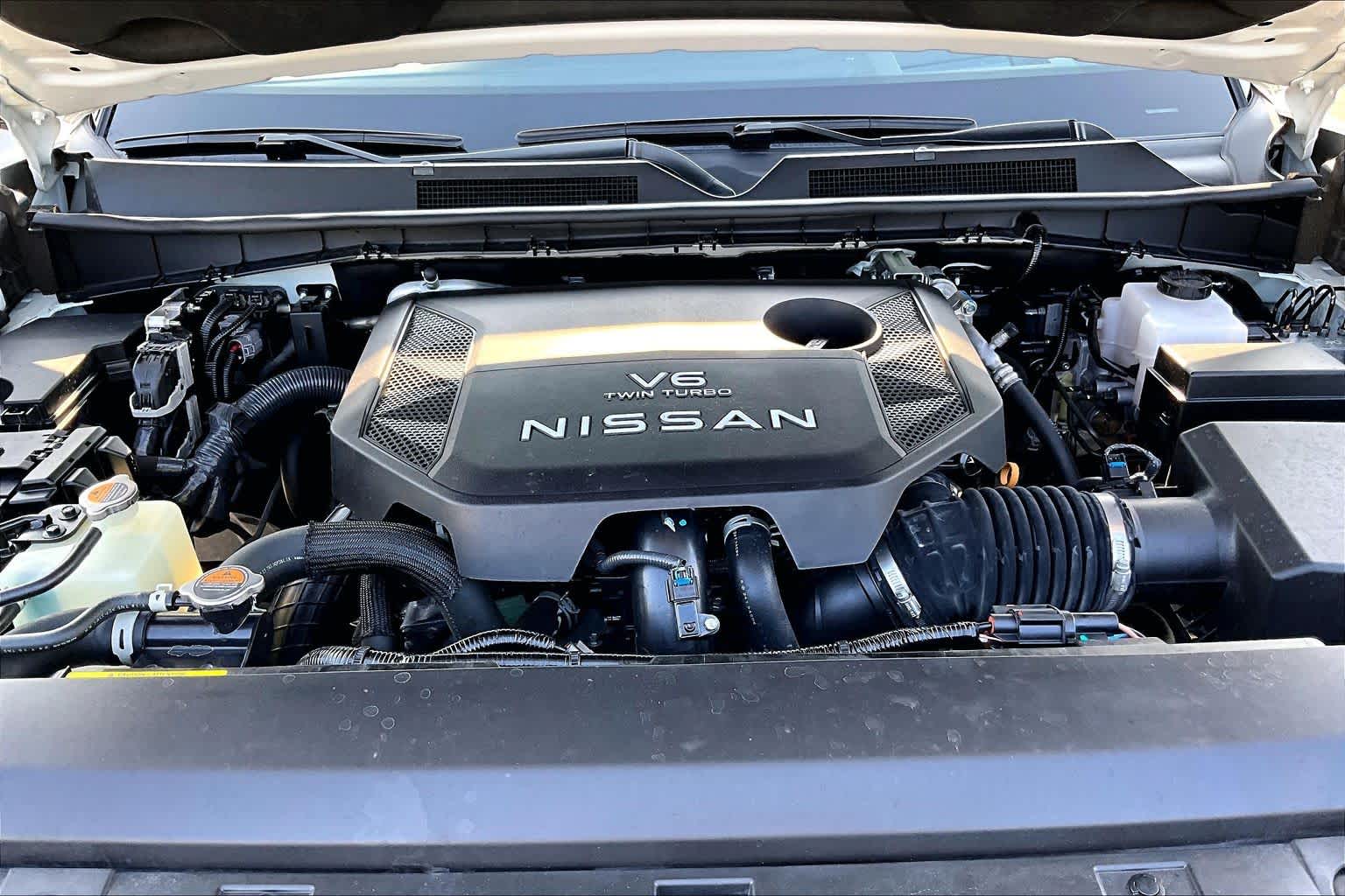 2025 Nissan Armada Platinum Reserve Everest White Pearl Tricoat at Sterling McCall Nissan