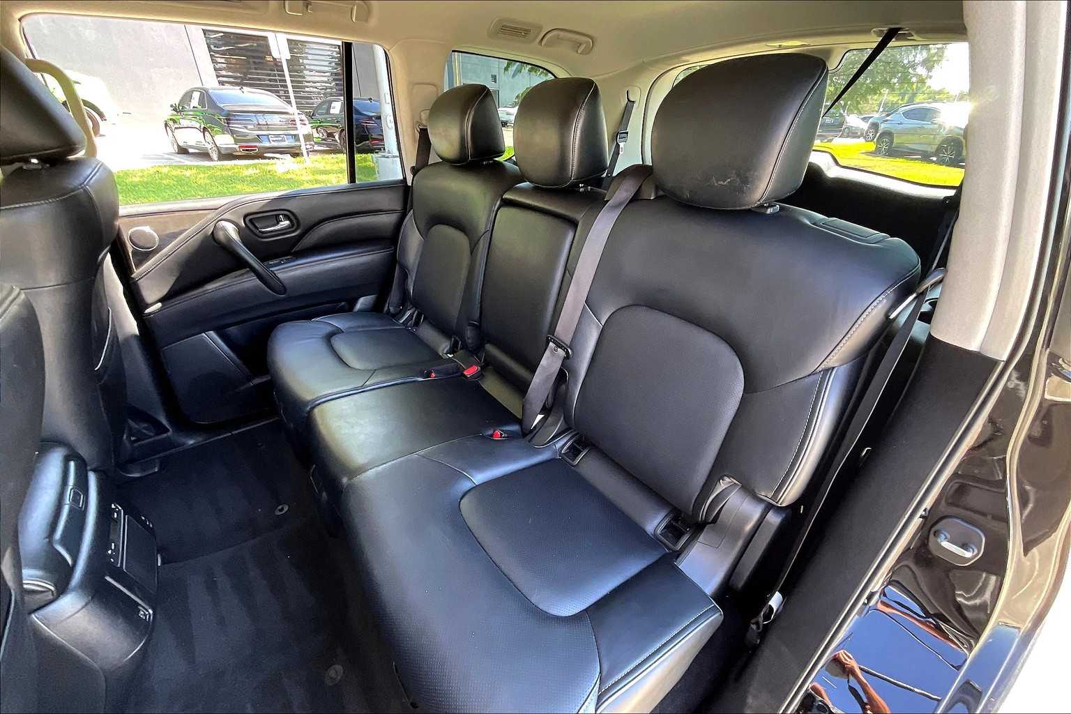 2022 INFINITI QX80 LUXE Black Obsidian at AutoNation USA Katy