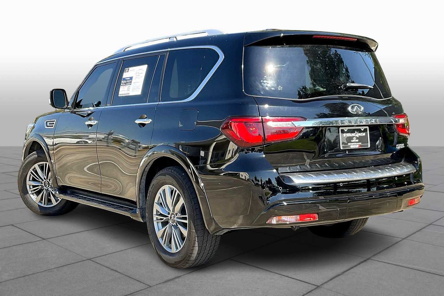 2022 INFINITI QX80 LUXE Black Obsidian at AutoNation USA Katy