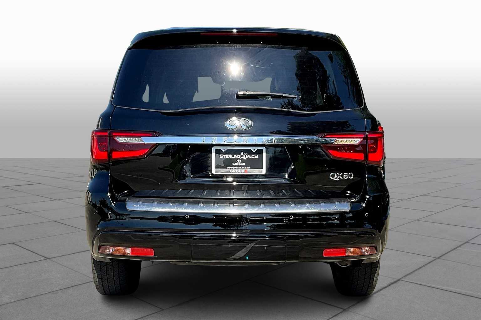 2022 INFINITI QX80 LUXE Black Obsidian at AutoNation USA Katy