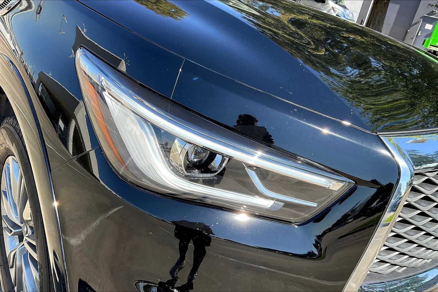 2022 INFINITI QX80 LUXE Black Obsidian at AutoNation USA Katy