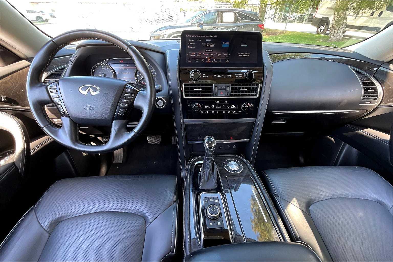 2022 INFINITI QX80 LUXE Black Obsidian at AutoNation USA Katy
