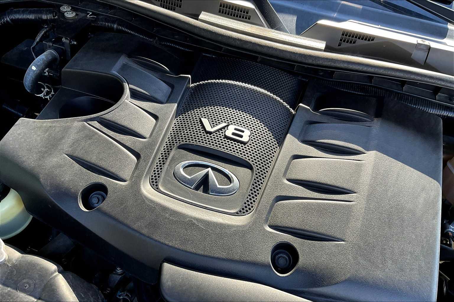 2022 INFINITI QX80 LUXE Black Obsidian at AutoNation USA Katy