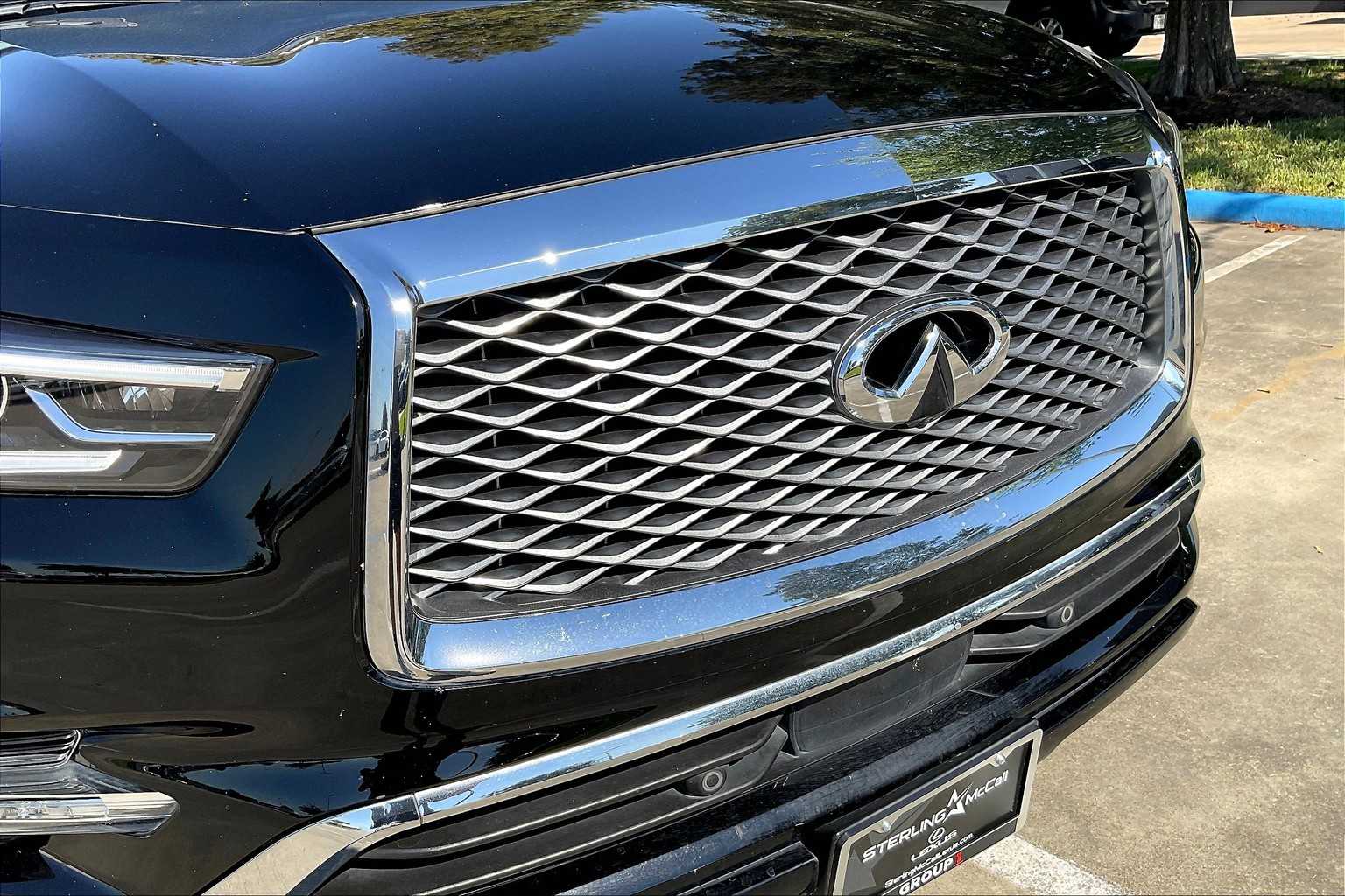 2022 INFINITI QX80 LUXE Black Obsidian at AutoNation USA Katy