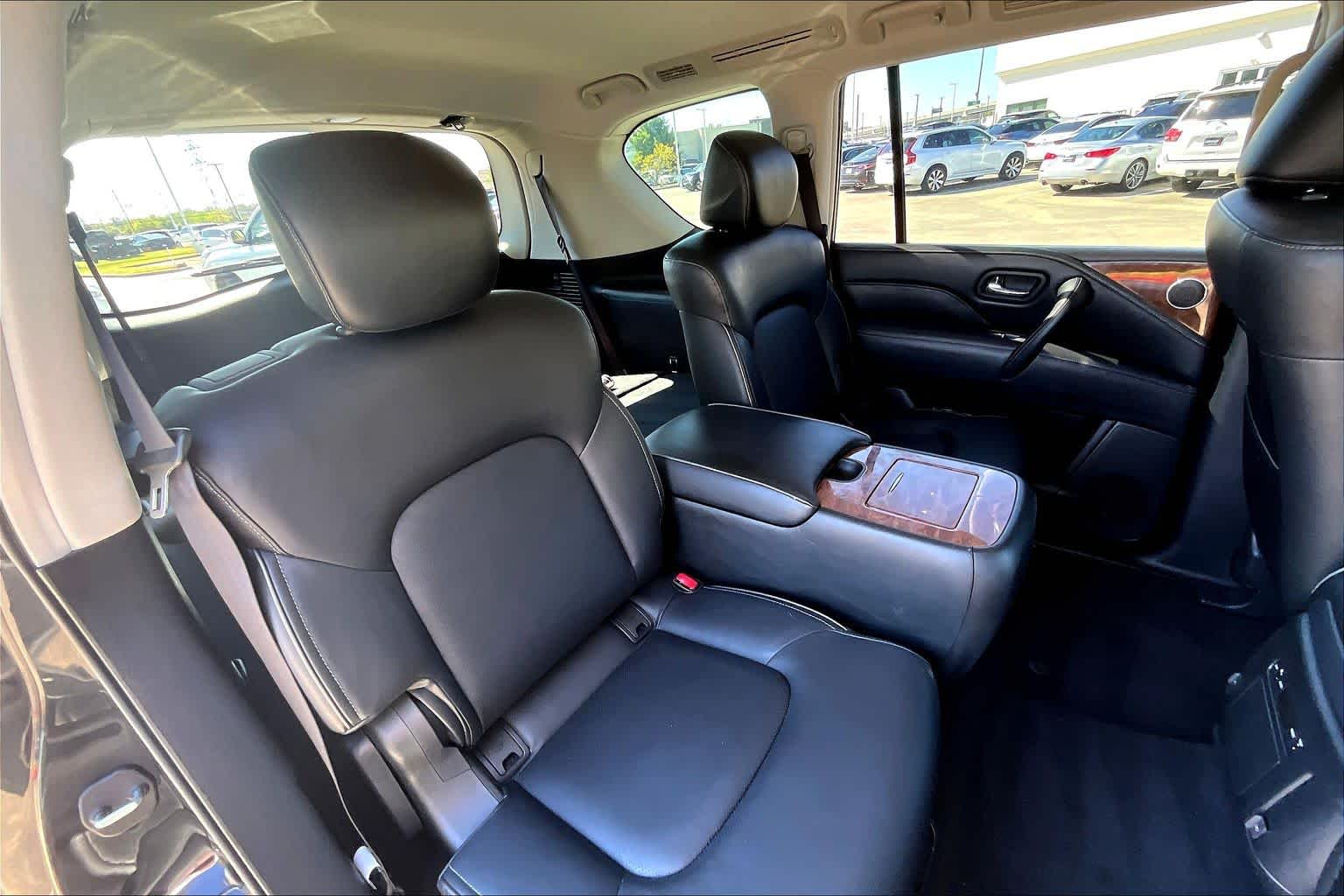 2019 INFINITI QX80 LUXE Black Obsidian at AutoNation Ford Gulf Fwy