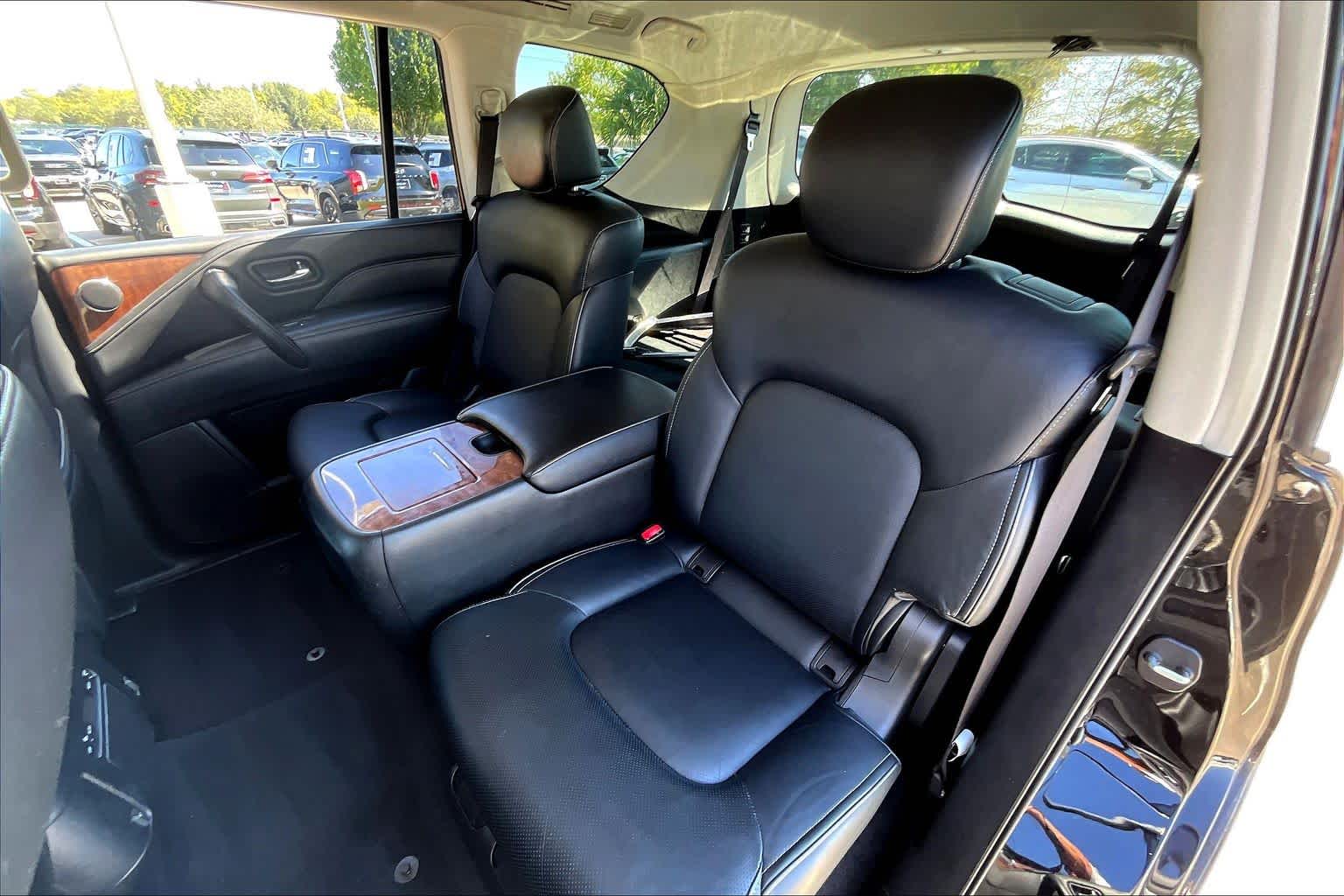 2019 INFINITI QX80 LUXE Black Obsidian at AutoNation Ford Gulf Fwy