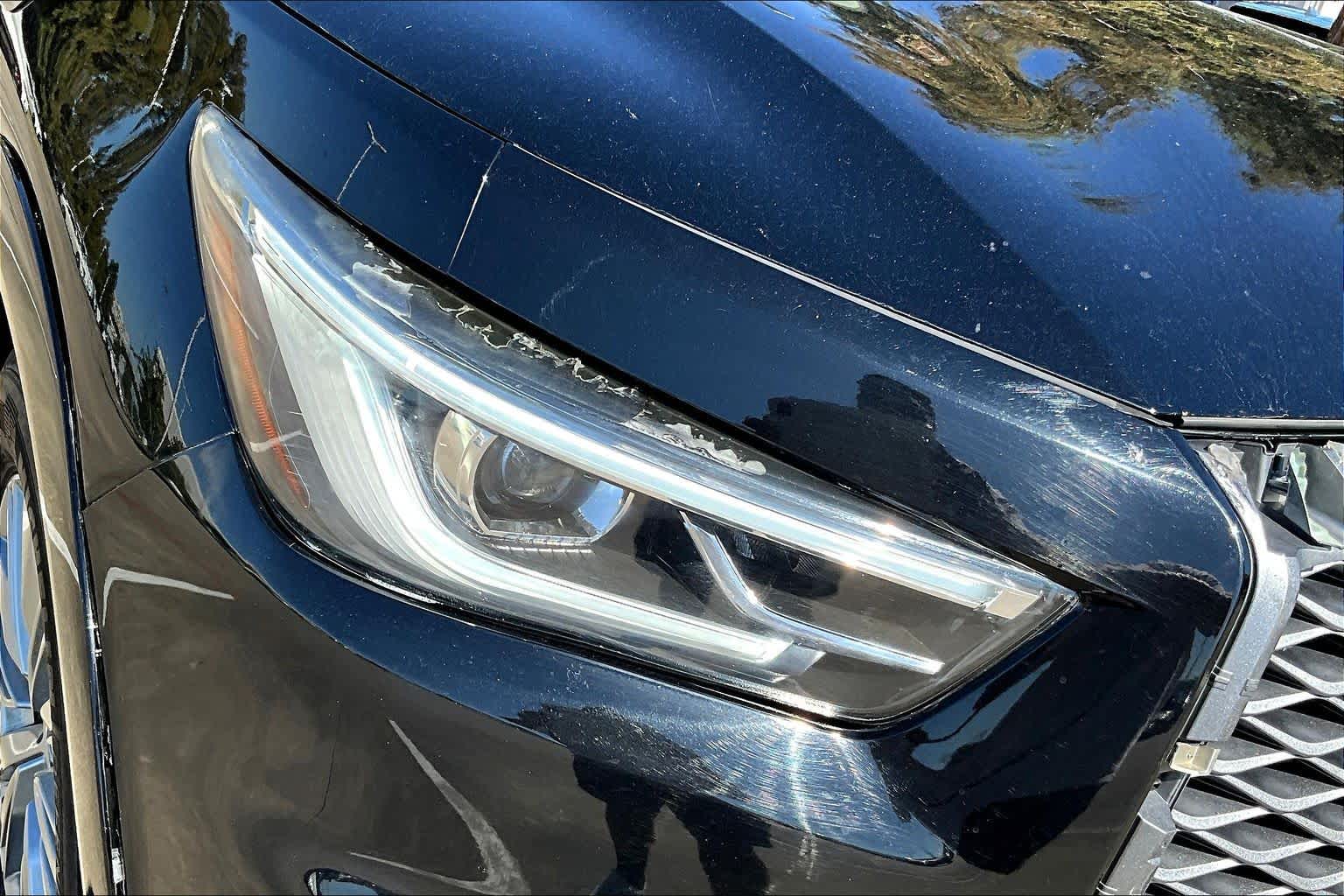 2019 INFINITI QX80 LUXE Black Obsidian at AutoNation Ford Gulf Fwy