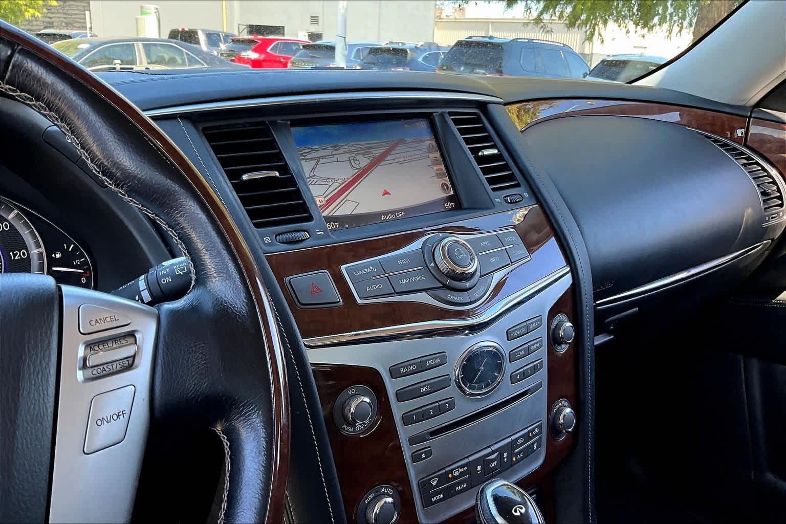 2019 INFINITI QX80 LUXE Black Obsidian at AutoNation Ford Gulf Fwy