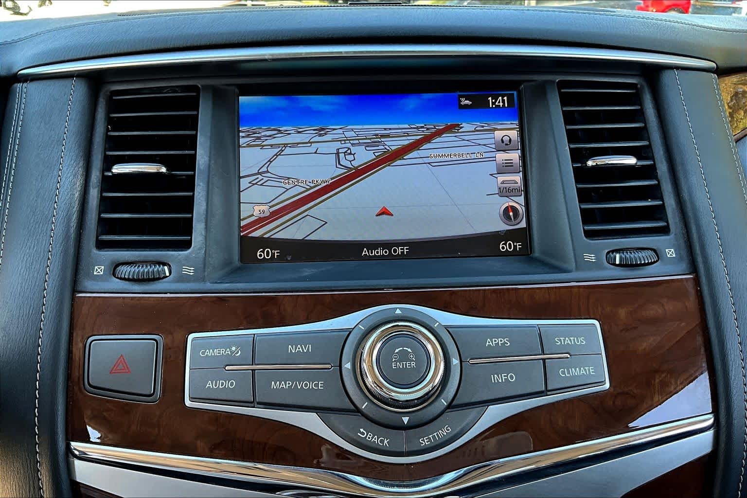 2019 INFINITI QX80 LUXE Black Obsidian at AutoNation Ford Gulf Fwy