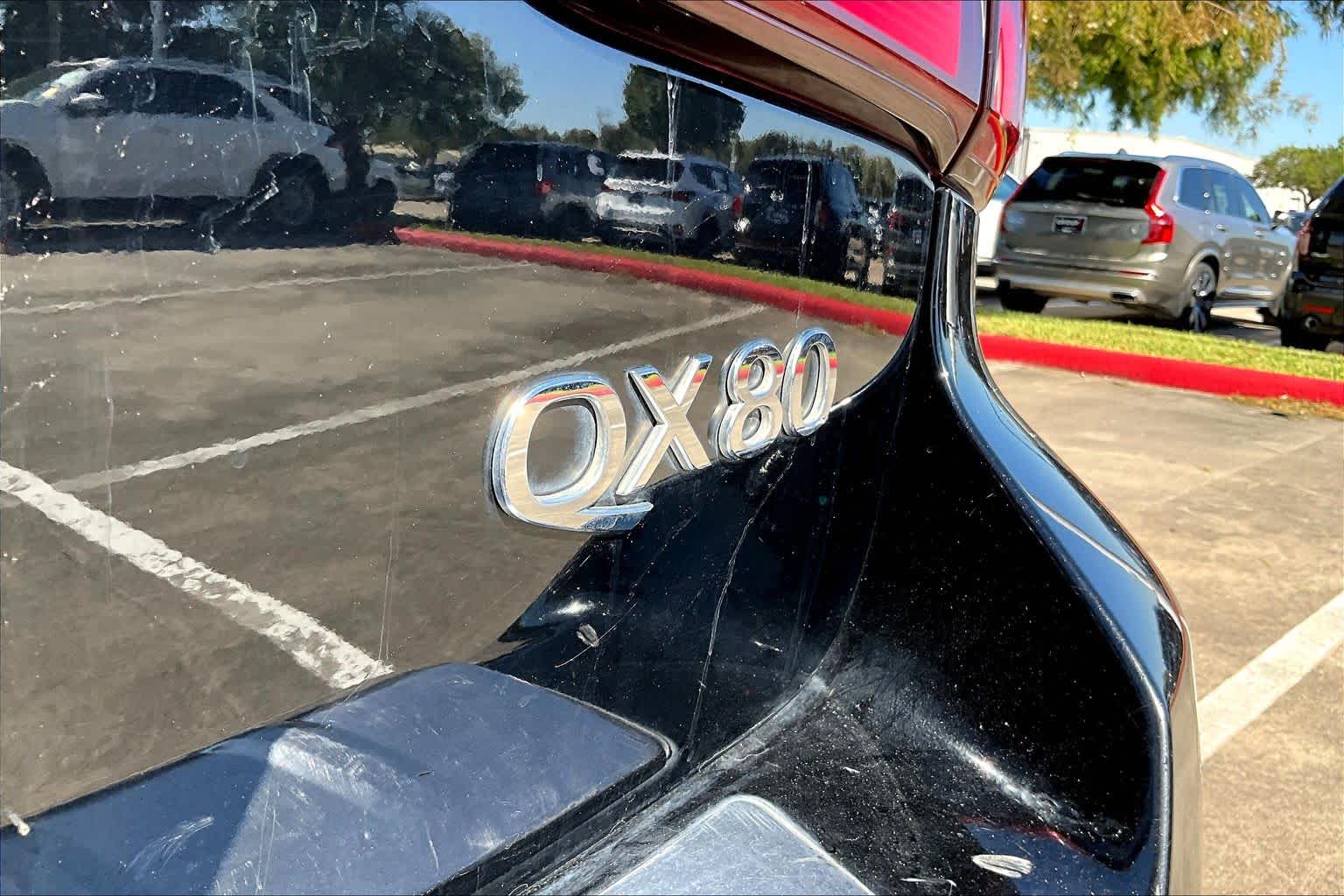 2019 INFINITI QX80 LUXE Black Obsidian at AutoNation Ford Gulf Fwy