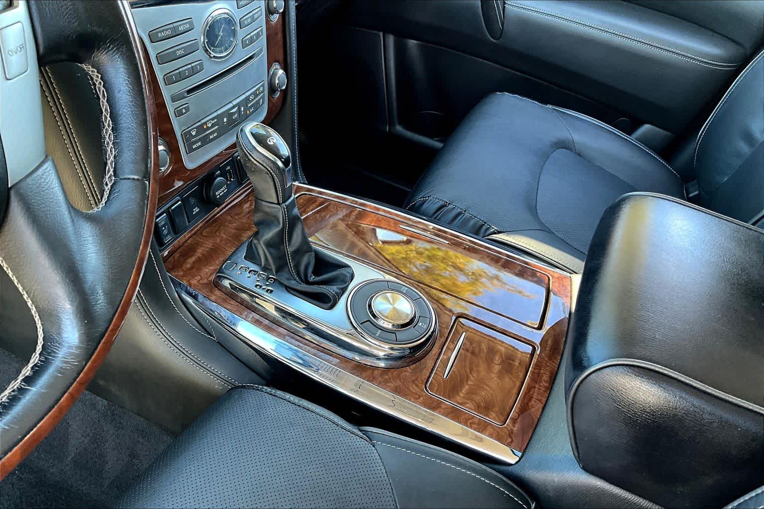 2019 INFINITI QX80 LUXE Black Obsidian at AutoNation Ford Gulf Fwy