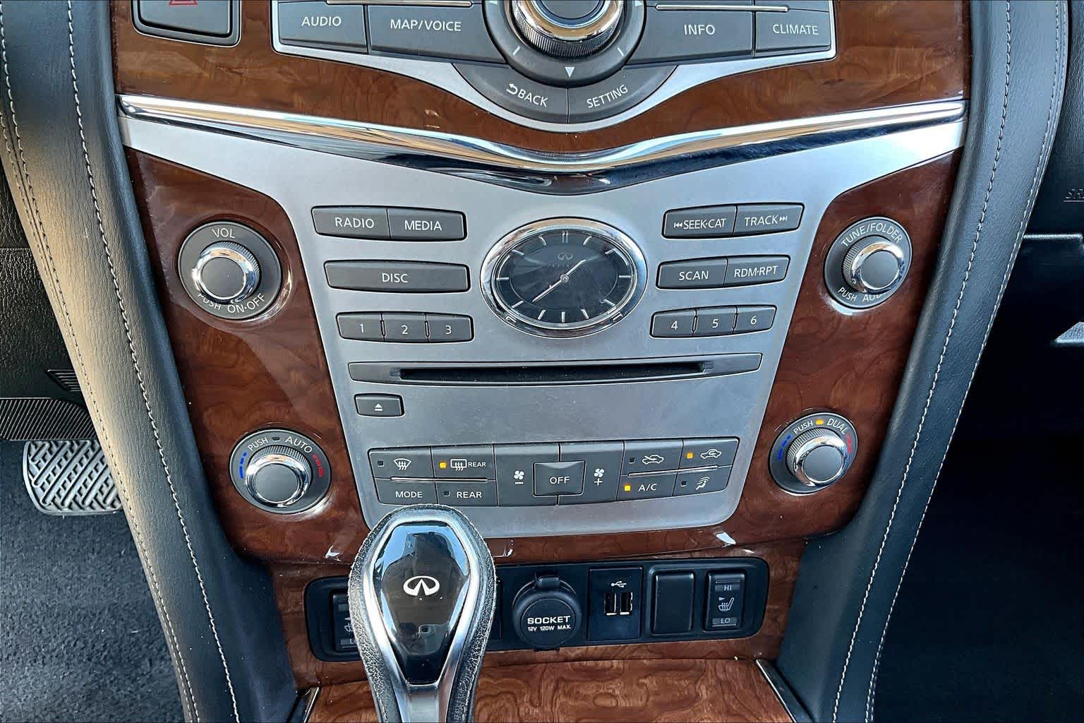 2019 INFINITI QX80 LUXE Black Obsidian at AutoNation Ford Gulf Fwy