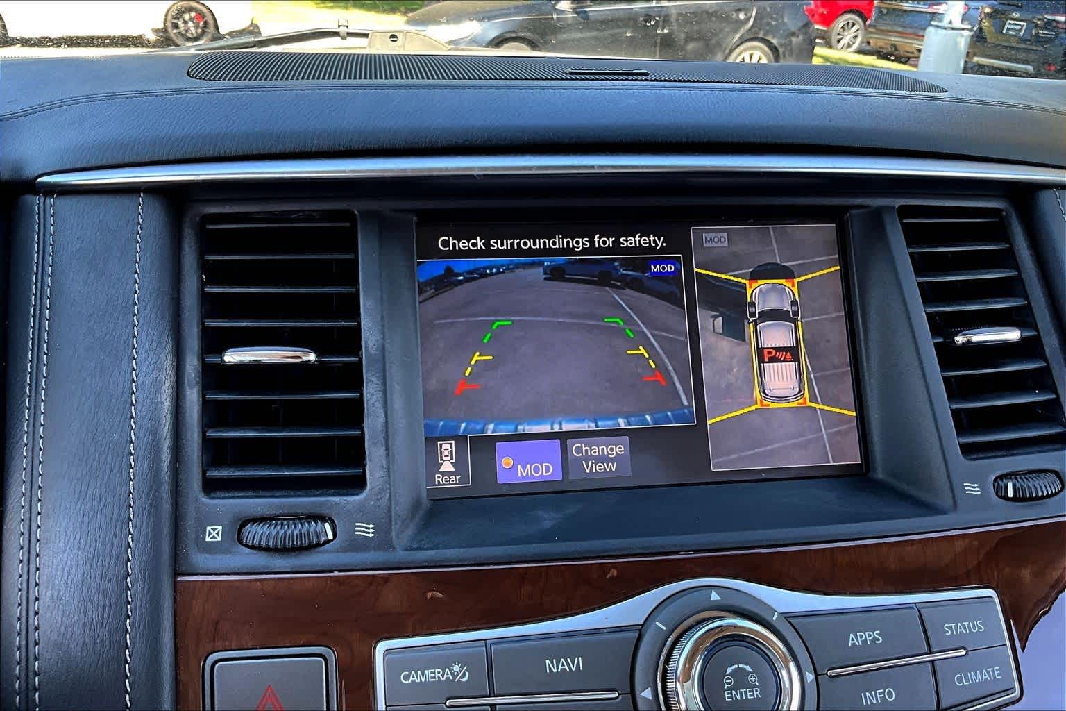 2019 INFINITI QX80 LUXE Black Obsidian at AutoNation Ford Gulf Fwy