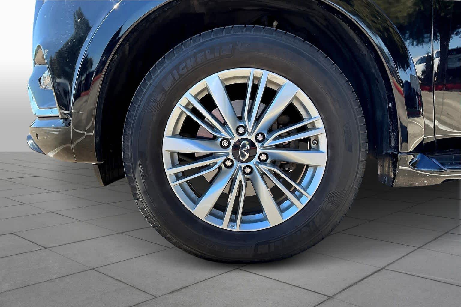 2019 INFINITI QX80 LUXE Black Obsidian at AutoNation Ford Gulf Fwy