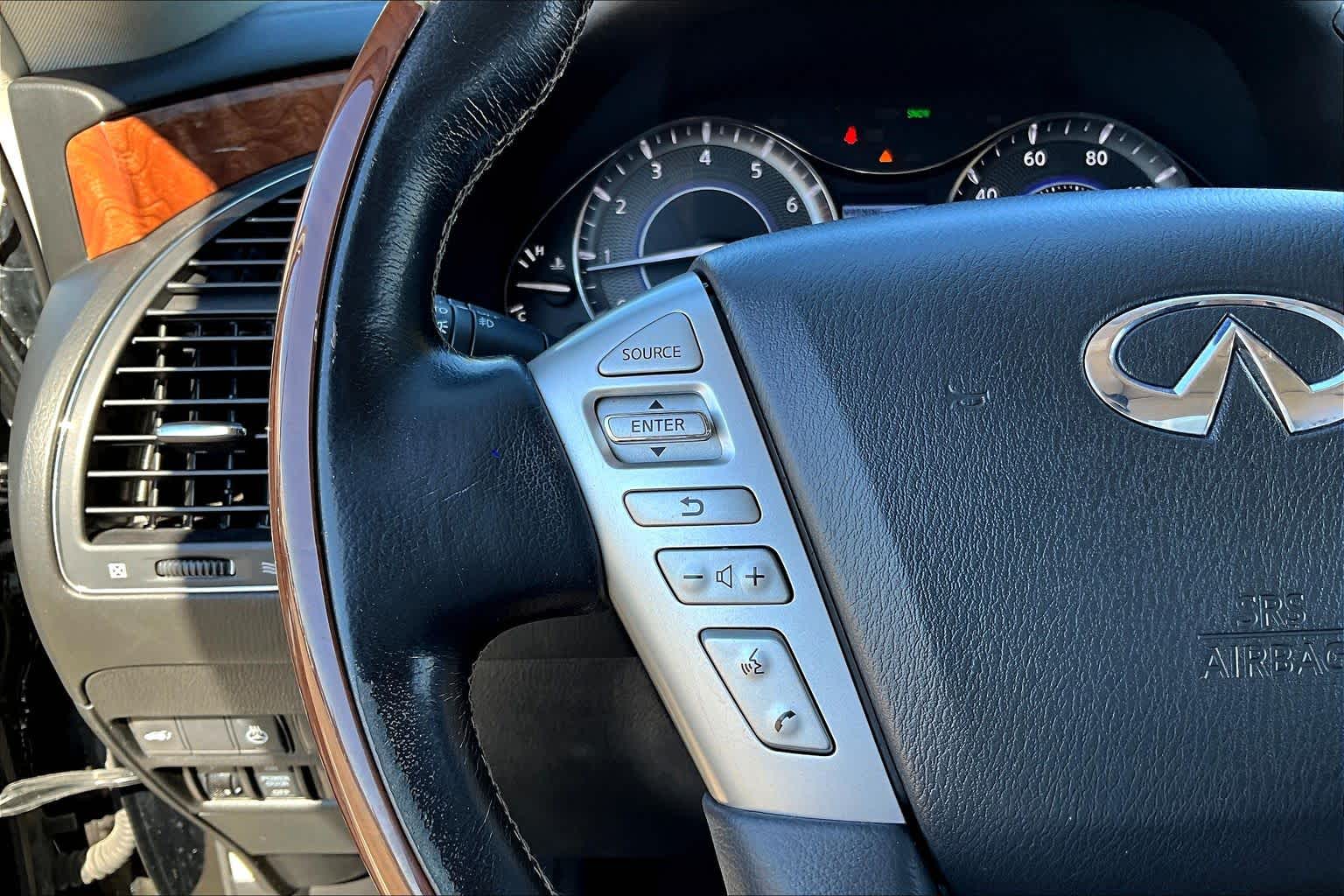 2019 INFINITI QX80 LUXE Black Obsidian at AutoNation Ford Gulf Fwy