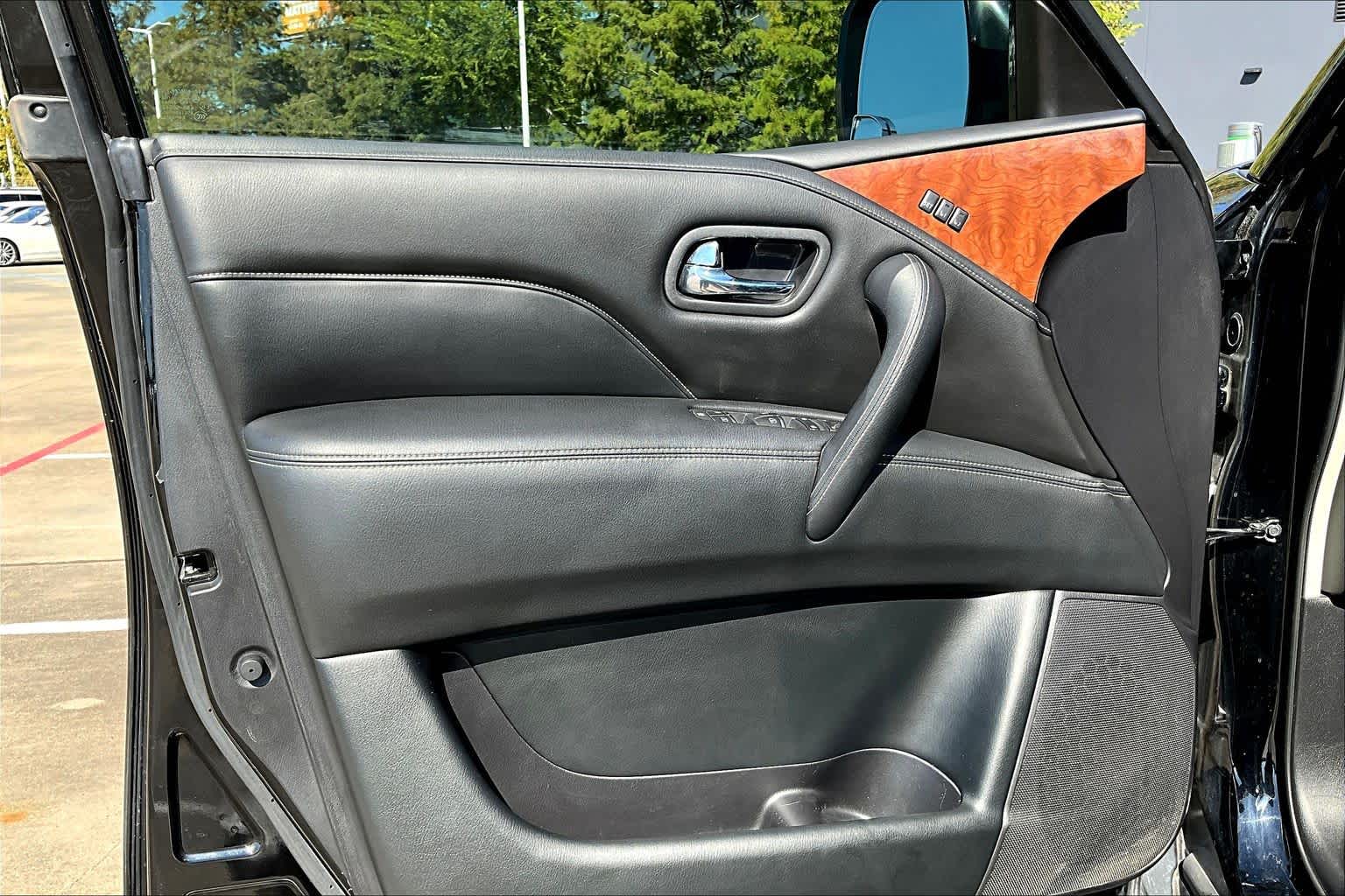 2019 INFINITI QX80 LUXE Black Obsidian at AutoNation Ford Gulf Fwy