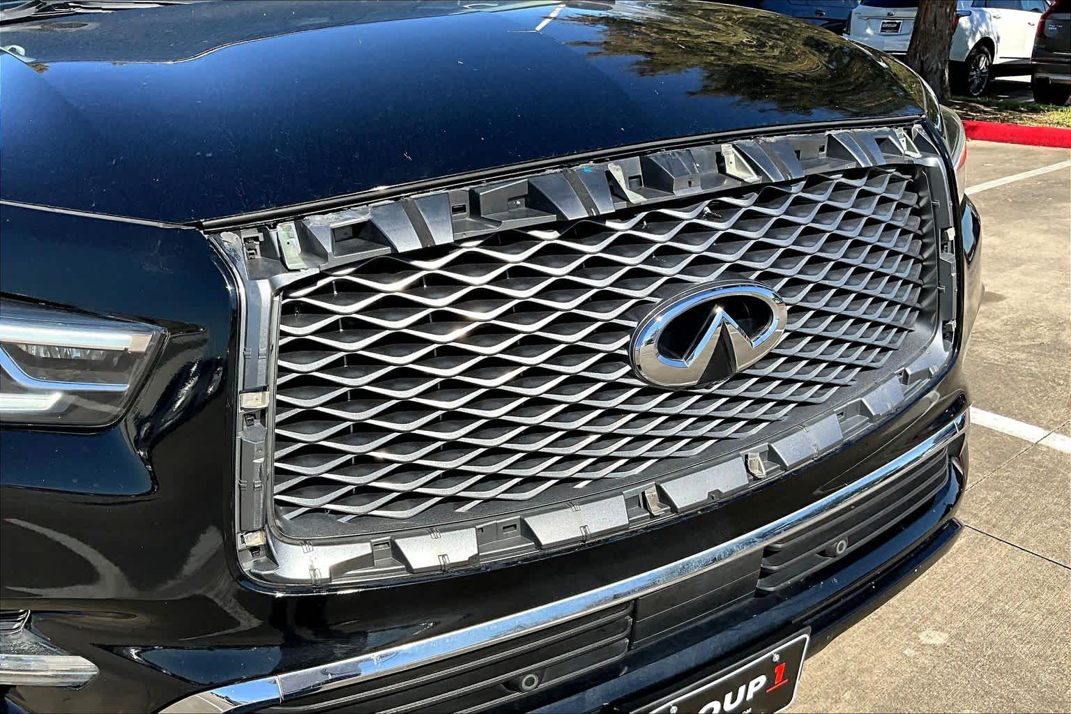 2019 INFINITI QX80 LUXE Black Obsidian at AutoNation Ford Gulf Fwy