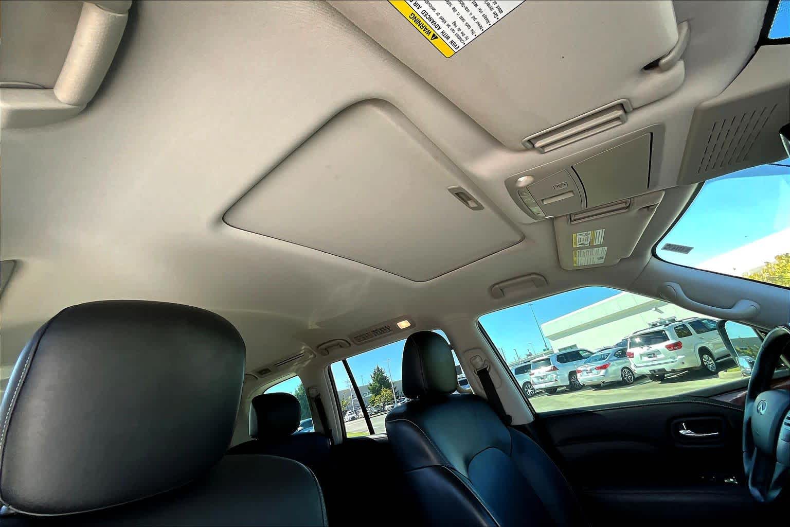 2019 INFINITI QX80 LUXE Black Obsidian at AutoNation Ford Gulf Fwy