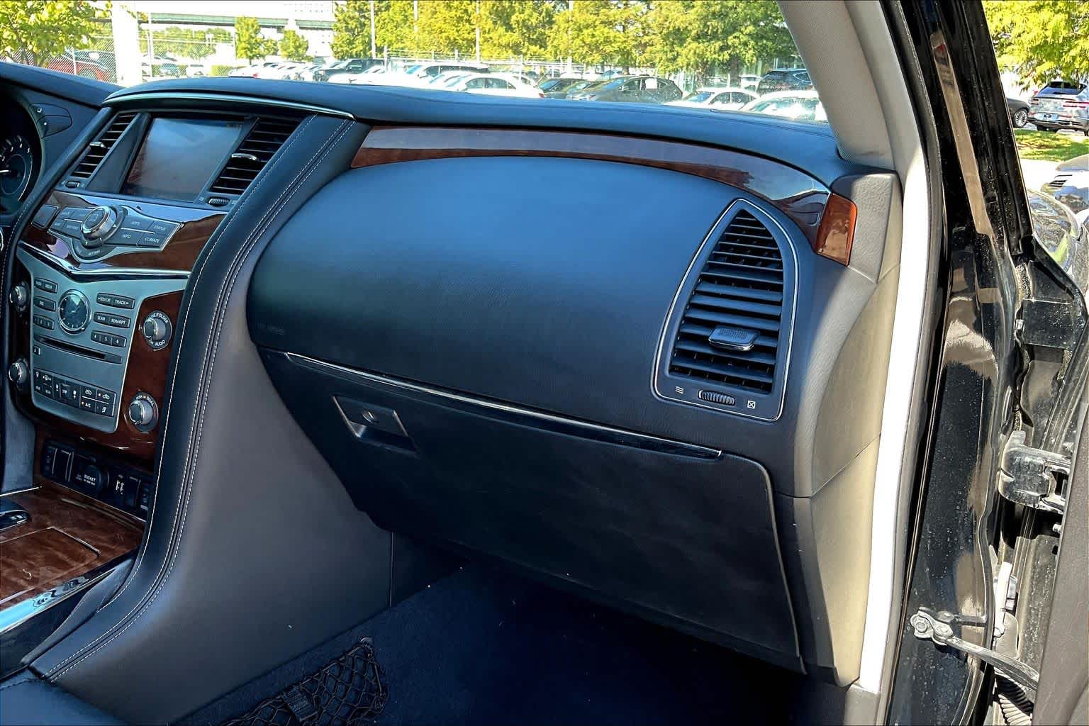 2019 INFINITI QX80 LUXE Black Obsidian at AutoNation Ford Gulf Fwy