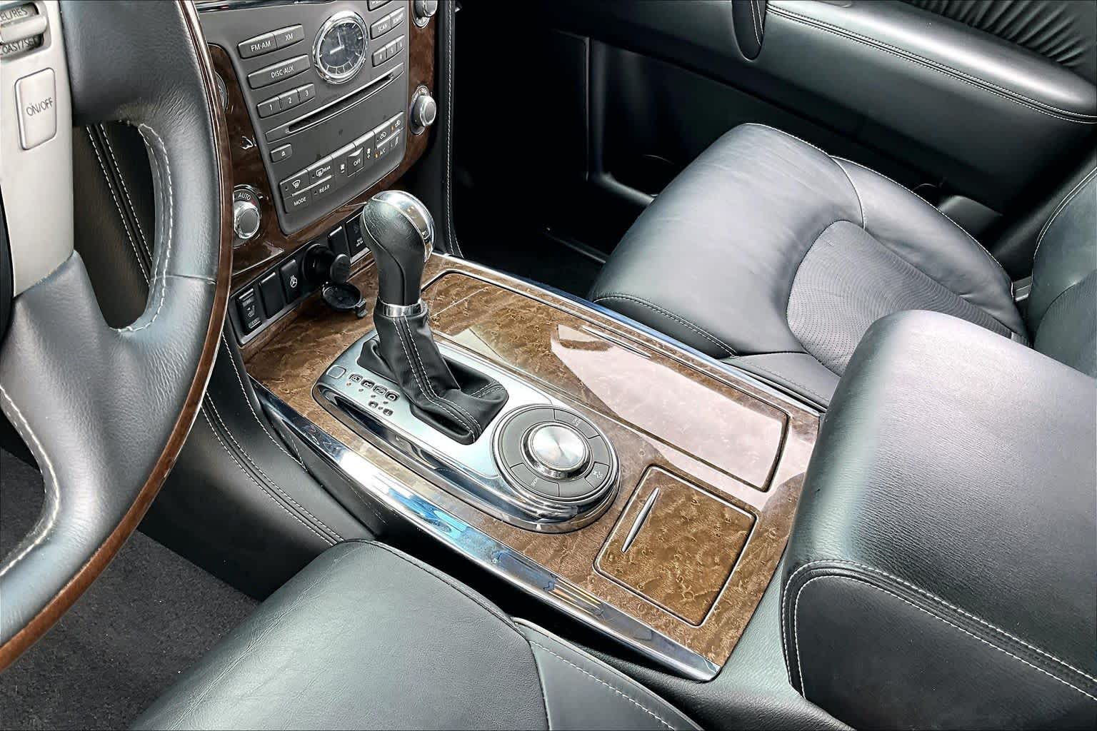 2017 INFINITI QX80  Majestic White at Beck & Masten Kia