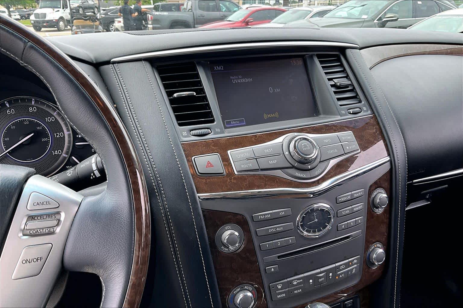 2017 INFINITI QX80  Majestic White at Beck & Masten Kia