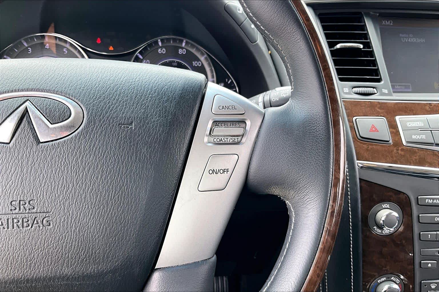 2017 INFINITI QX80  Majestic White at Beck & Masten Kia