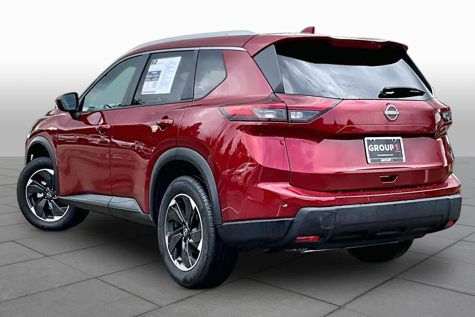 2025 Nissan Rogue SV Scarlet Ember Tintcoat at Sterling McCall Nissan