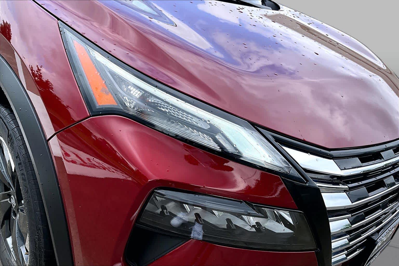 2025 Nissan Rogue SV Scarlet Ember Tintcoat at Sterling McCall Nissan