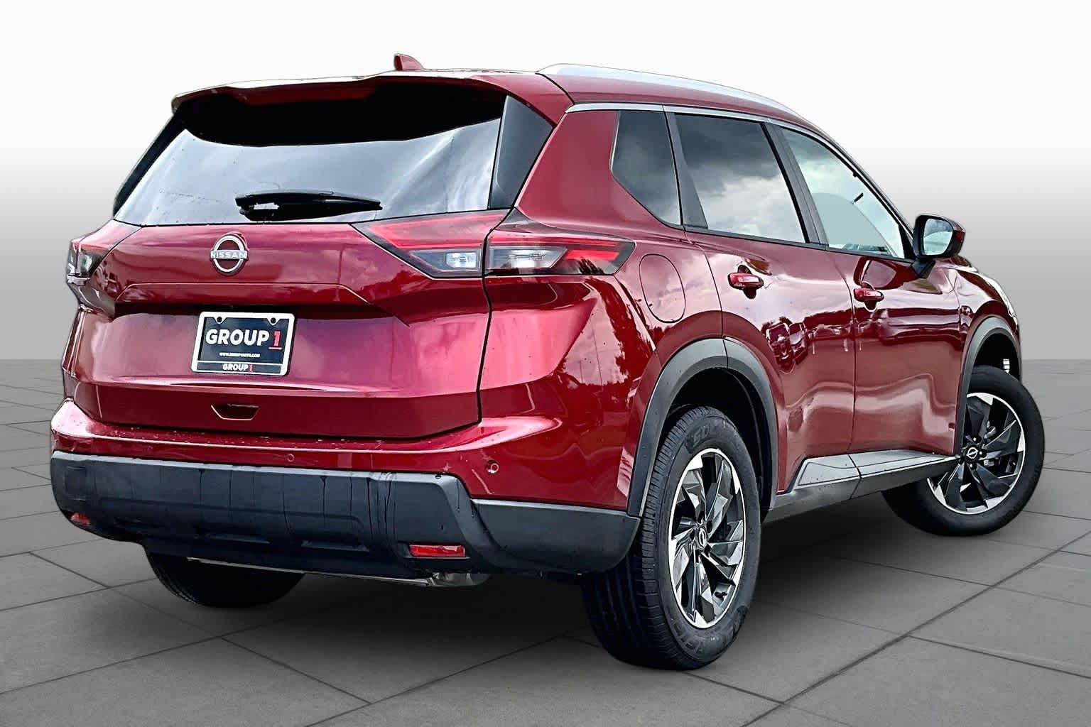 2025 Nissan Rogue SV Scarlet Ember Tintcoat at Sterling McCall Nissan