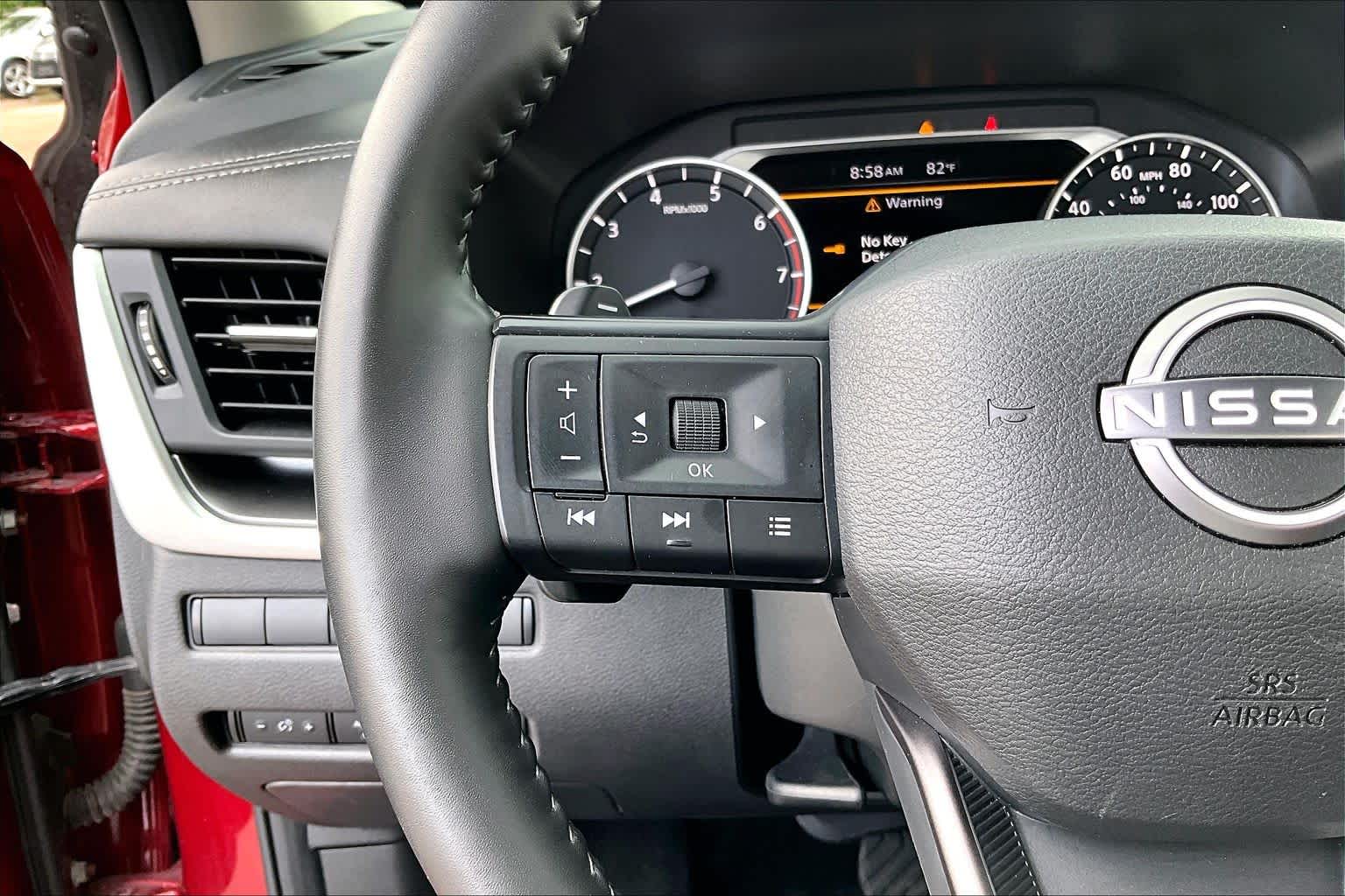 2025 Nissan Rogue SV Scarlet Ember Tintcoat at Sterling McCall Nissan