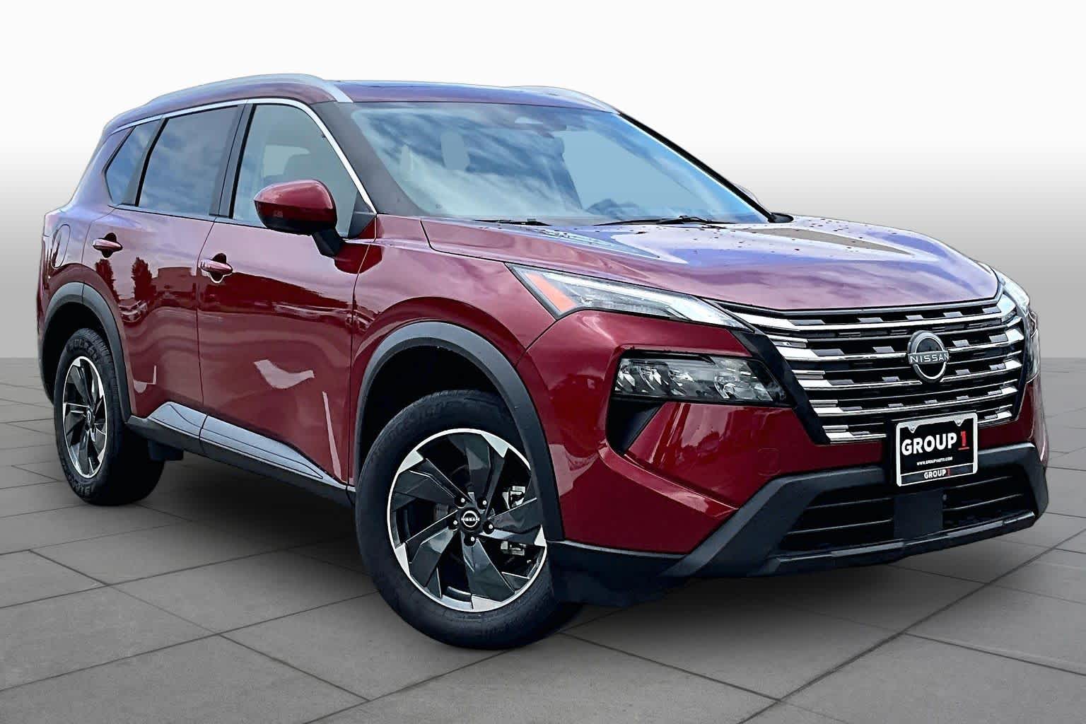 2025 Nissan Rogue SV Scarlet Ember Tintcoat at Sterling McCall Nissan
