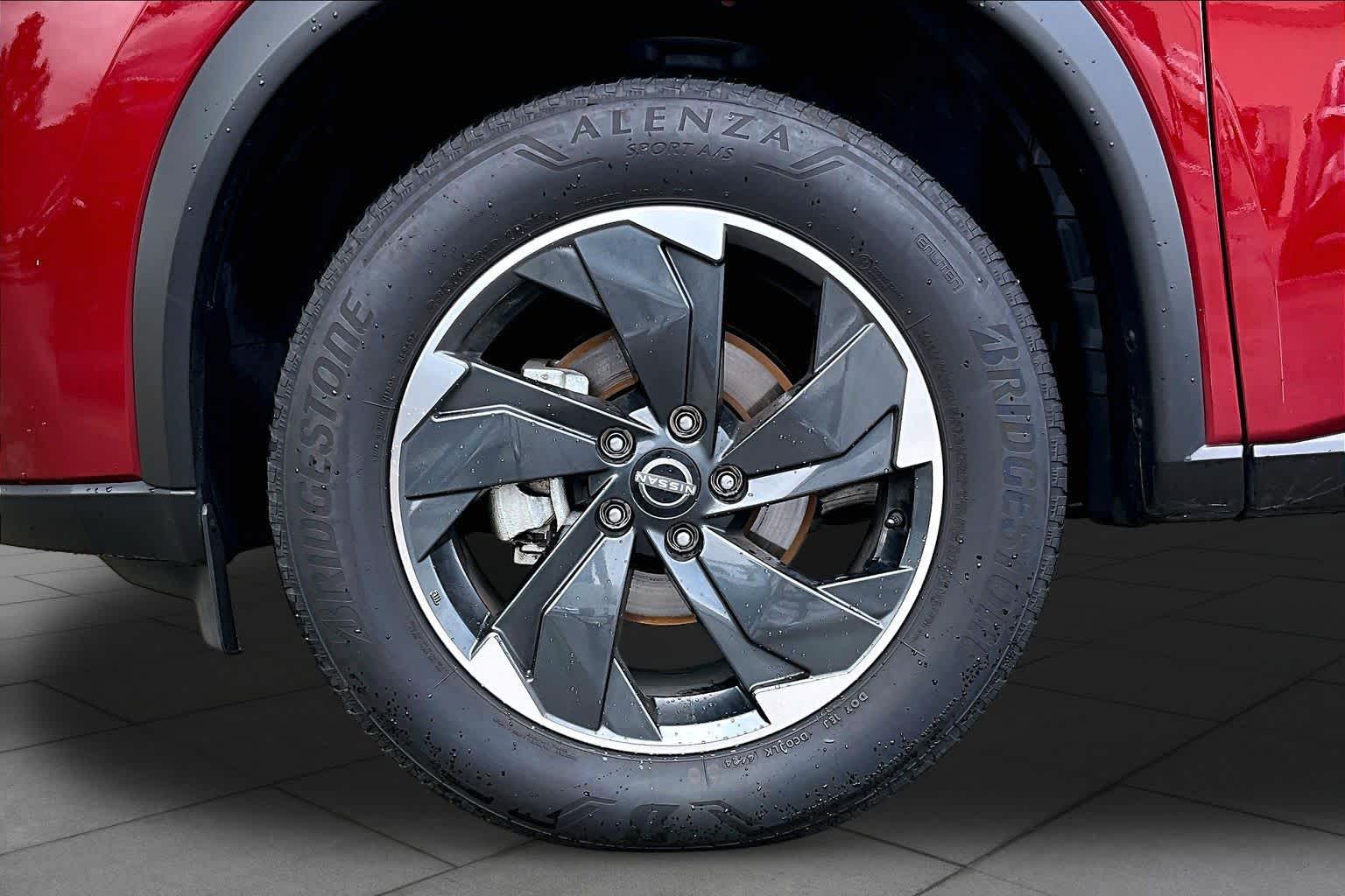 2025 Nissan Rogue SV Scarlet Ember Tintcoat at Sterling McCall Nissan