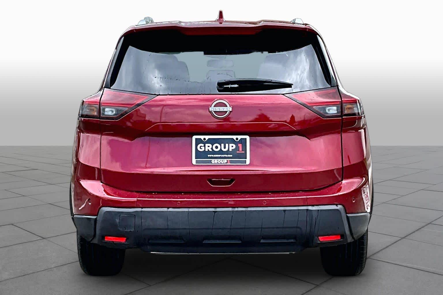 2025 Nissan Rogue SV Scarlet Ember Tintcoat at Sterling McCall Nissan