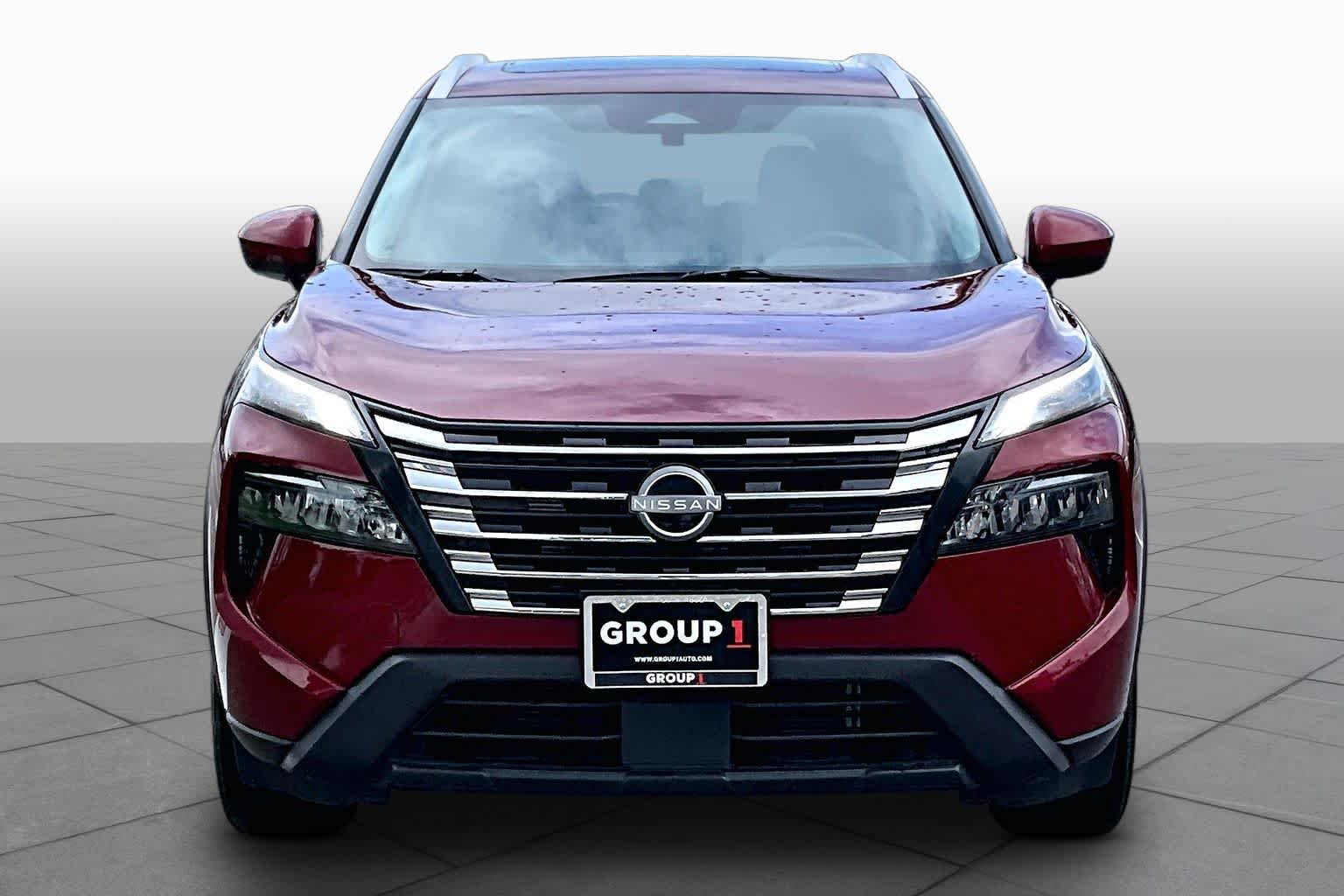 2025 Nissan Rogue SV Scarlet Ember Tintcoat at Sterling McCall Nissan