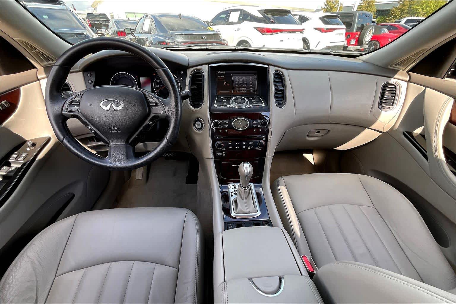 2008 INFINITI EX35 Journey Platinum Graphite Metallic at Sterling McCall Acura