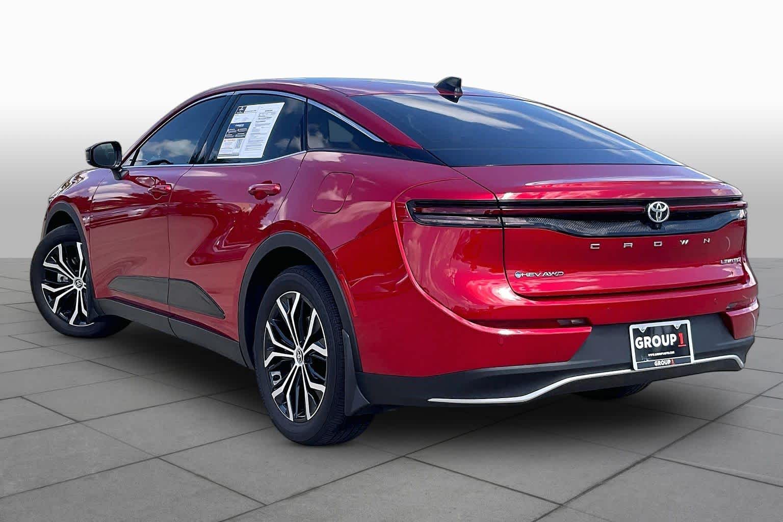 2026 Toyota Crown Limited Finish Line Red at Group 1 Toyota Southwest