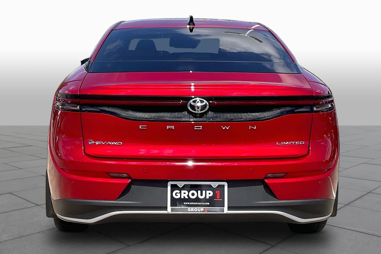 2026 Toyota Crown Limited Finish Line Red at Group 1 Toyota Southwest