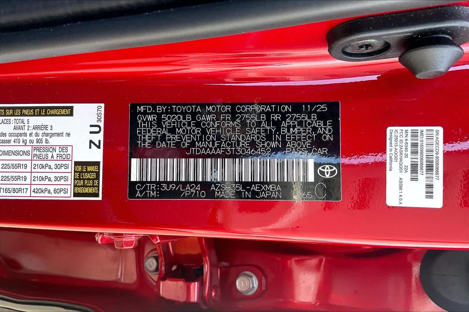 2026 Toyota Crown Limited Finish Line Red at Group 1 Toyota Southwest