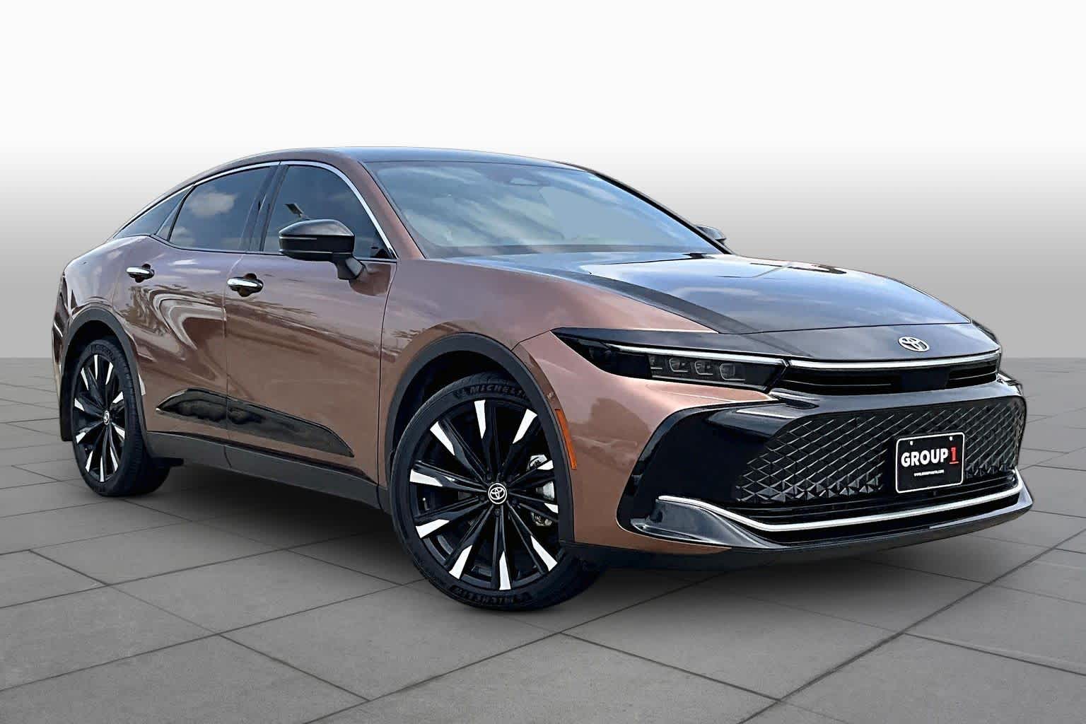2024 Toyota Crown Platinum Bronze Age/Black at Tomball Chrysler Dodge Jeep Ram