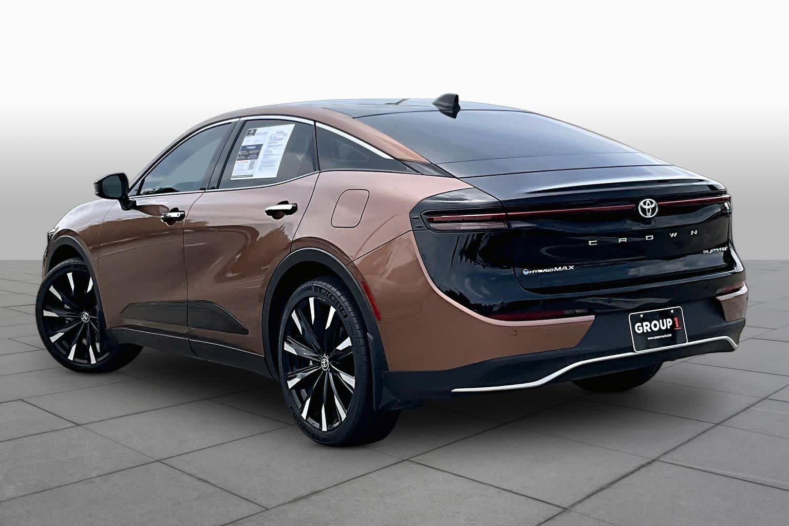 2024 Toyota Crown Platinum Bronze Age/Black at Tomball Chrysler Dodge Jeep Ram